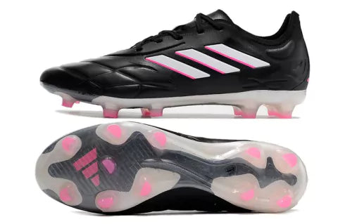 Chuteira Adidas Copa Pure.1 Campo FG - Preto/Branco