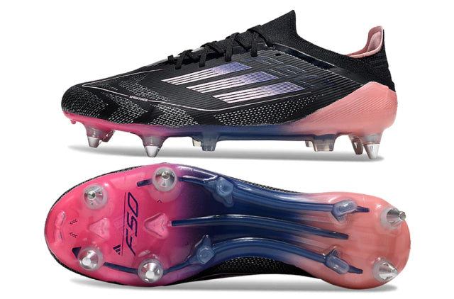 Chuteira Adidas F50 X Campo SG - Rosa/Preto