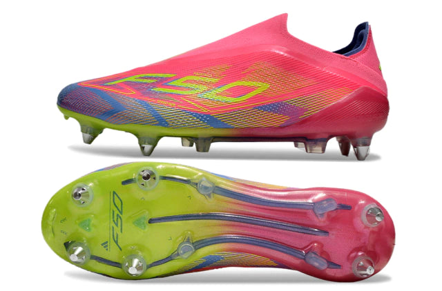 Chuteira Adidas F50 X Laceless Campo SG "Mystic Victory"