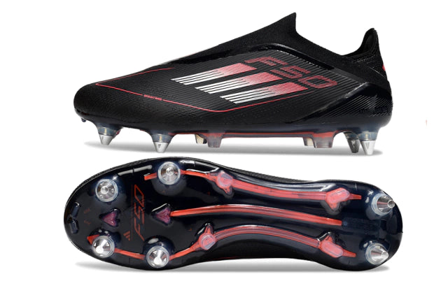 Chuteira Adidas F50 X Laceless Campo SG "Stealth Victory"