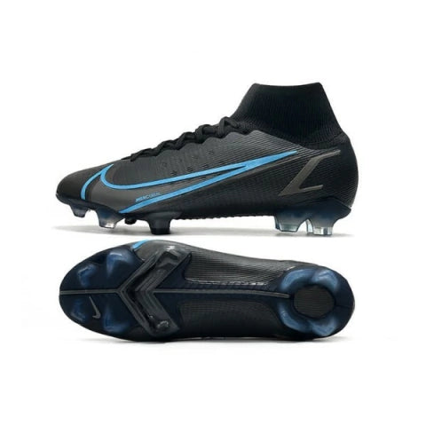 Chuteira Nike Mercurial Superfly 8 Elite Campo FG "Black Pack"