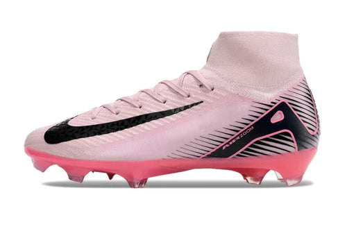 Chuteira Nike Air Zoom Mercurial Superfly 10 Elite Campo - Rosa/Preto
