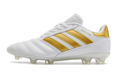 Chuteira Adidas Copa Icon Campo - Branco/Dourado