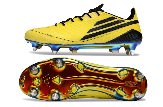 Chuteira Adidas F50 X Campo SG - Amarelo