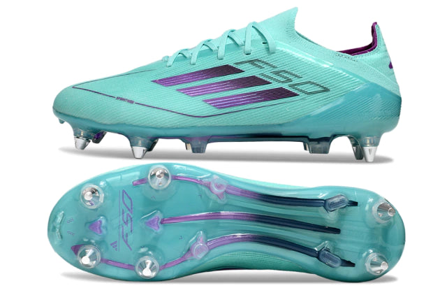 Chuteira Adidas F50 X Campo SG - Azul/Roxo