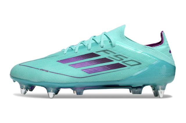 Chuteira Adidas F50 X Campo SG - Azul/Roxo