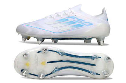 Chuteira Adidas F50 X Campo SG - Branco/Azul