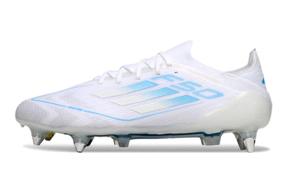 Chuteira Adidas F50 X Campo SG - Branco/Azul