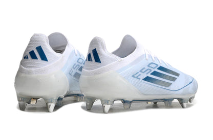 Chuteira Adidas F50 X Campo SG - Branco/Azul