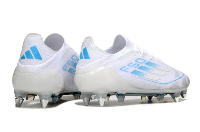Chuteira Adidas F50 X Campo SG - Branco/Azul