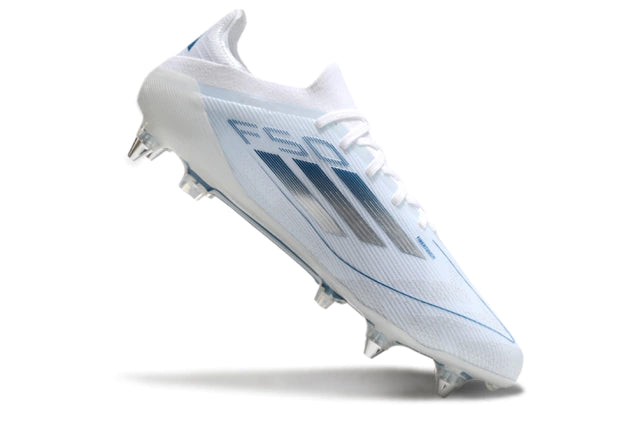 Chuteira Adidas F50 X Campo SG - Branco/Azul