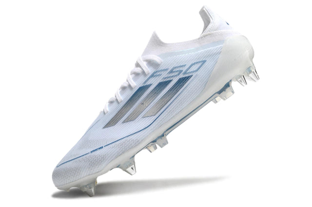 Chuteira Adidas F50 X Campo SG - Branco/Azul