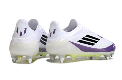 Chuteira Adidas F50 X Campo SG - BrancoRoxoPreto