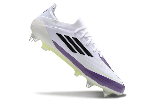 Chuteira Adidas F50 X Campo SG - BrancoRoxoPreto