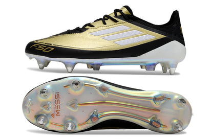 Chuteira Adidas F50 X Campo SG - Dourado/Preto