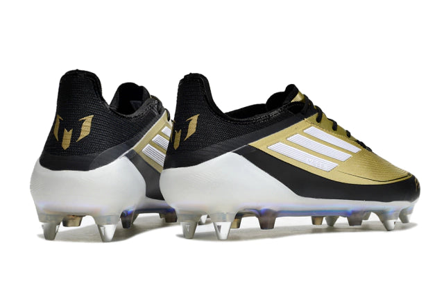 Chuteira Adidas F50 X Campo SG - Dourado/Preto