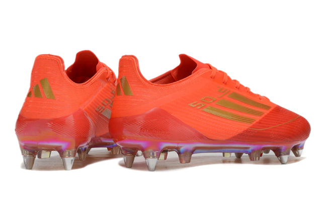 Chuteira Adidas F50 X Campo SG - Laranja/Dourado