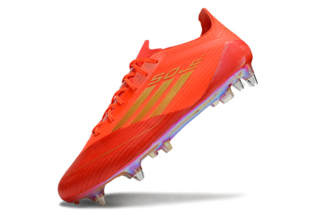 Chuteira Adidas F50 X Campo SG - Laranja/Dourado