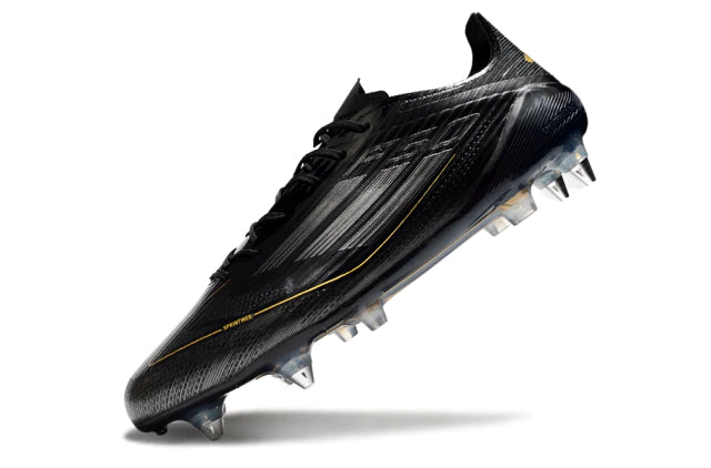 Chuteira Adidas F50 X Campo SG - Preto/Dourado