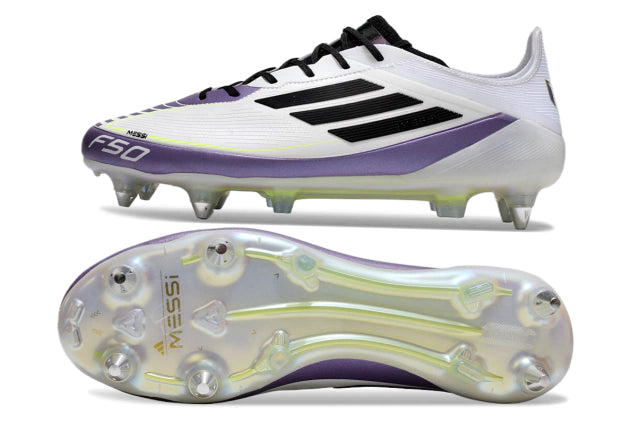 Chuteira Adidas F50 X Campo SG - Preto/Roxo/Branco
