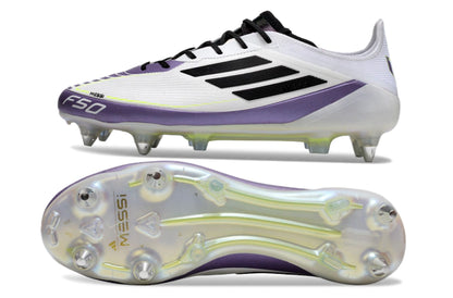 Chuteira Adidas F50 X Campo SG - Preto/Roxo/Branco