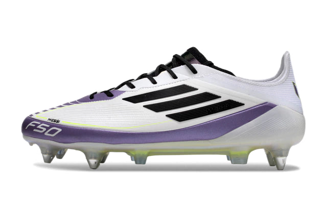 Chuteira Adidas F50 X Campo SG - Preto/Roxo/Branco