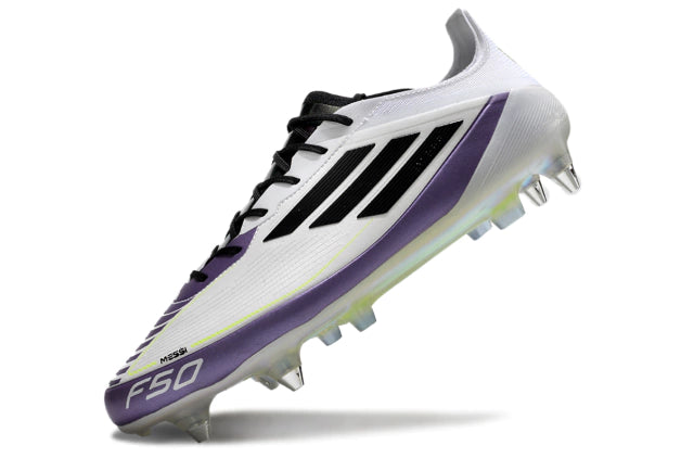 Chuteira Adidas F50 X Campo SG - Preto/Roxo/Branco