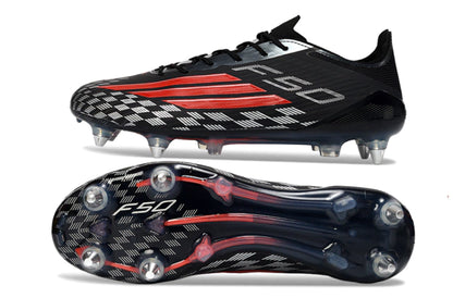 Chuteira Adidas F50 X Campo SG - Preto/Vermeho