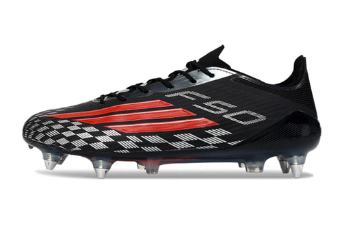 Chuteira Adidas F50 X Campo SG - Preto/Vermeho