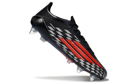 Chuteira Adidas F50 X Campo SG - Preto/Vermeho
