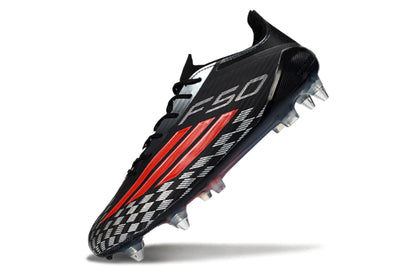 Chuteira Adidas F50 X Campo SG - Preto/Vermeho