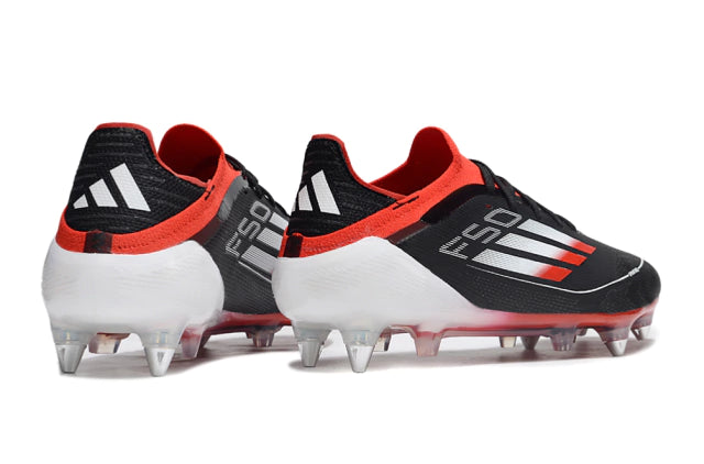 Chuteira Adidas F50 X Campo SG - Preto/Vermelho