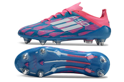Chuteira Adidas F50 X Campo SG - Rosa/Azul