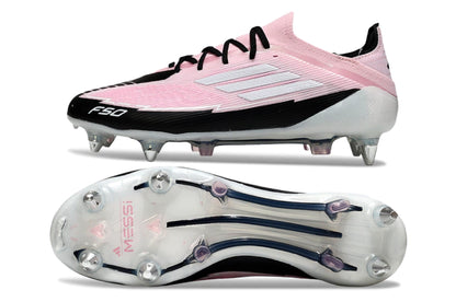 Chuteira Adidas F50 X Campo SG - Rosa/Branco