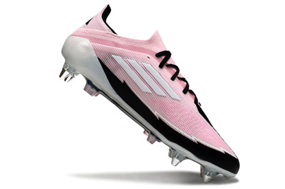 Chuteira Adidas F50 X Campo SG - Rosa/Branco