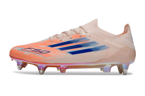 Chuteira Adidas F50 X Campo SG - Rosa/Laranja
