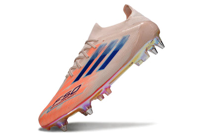 Chuteira Adidas F50 X Campo SG - Rosa/Laranja