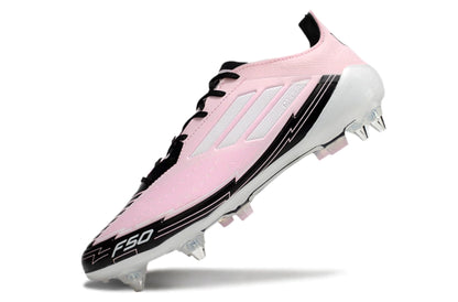 Chuteira Adidas F50 X Campo SG - RosaPretoBranco