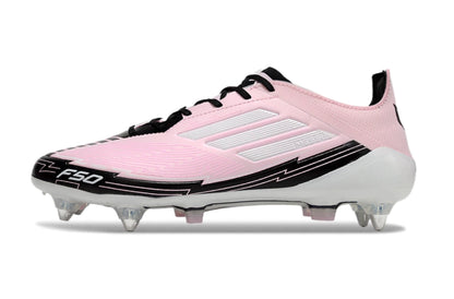 Chuteira Adidas F50 X Campo SG - RosaPretoBranco