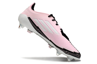 Chuteira Adidas F50 X Campo SG - RosaPretoBranco