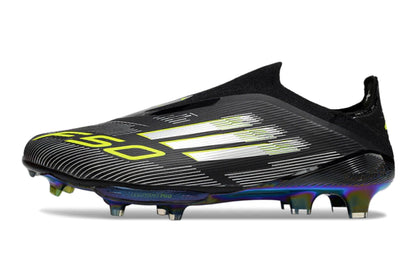 Chuteira Adidas F50 X Laceless Campo - Amarelo/Preto