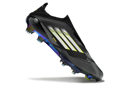 Chuteira Adidas F50 X Laceless Campo - Amarelo/Preto