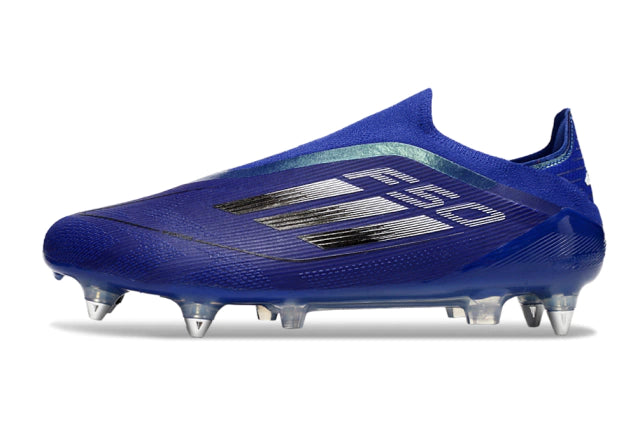 Chuteira Adidas F50 X Laceless Campo SG - Azul