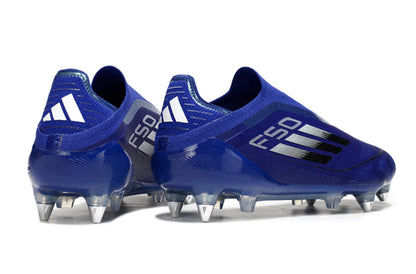 Chuteira Adidas F50 X Laceless Campo SG - Azul