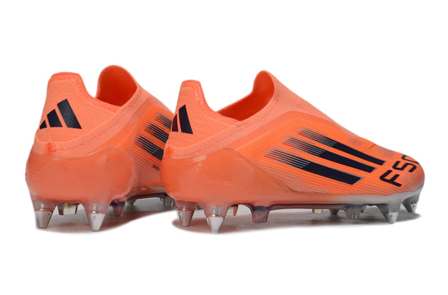 Chuteira Adidas F50 X Laceless Campo SG - Laranja