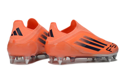 Chuteira Adidas F50 X Laceless Campo SG - Laranja