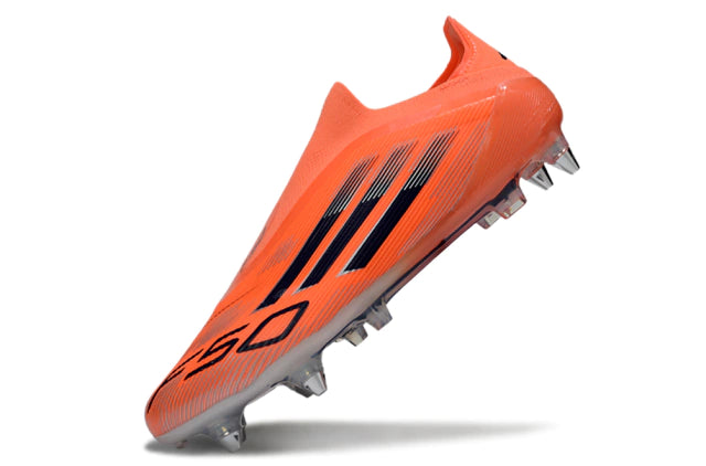 Chuteira Adidas F50 X Laceless Campo SG - Laranja