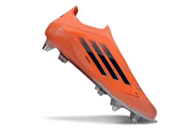 Chuteira Adidas F50 X Laceless Campo SG - Laranja