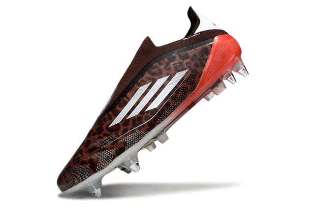 Chuteira Adidas F50 X Laceless Campo SG - Marrom