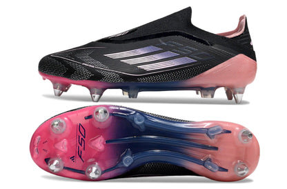 Chuteira Adidas F50 X Laceless Campo SG - Roxo/Preto